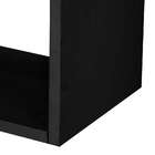 Nicho Em  Mdp 30 X 30 Cm  Preto | Multivisão